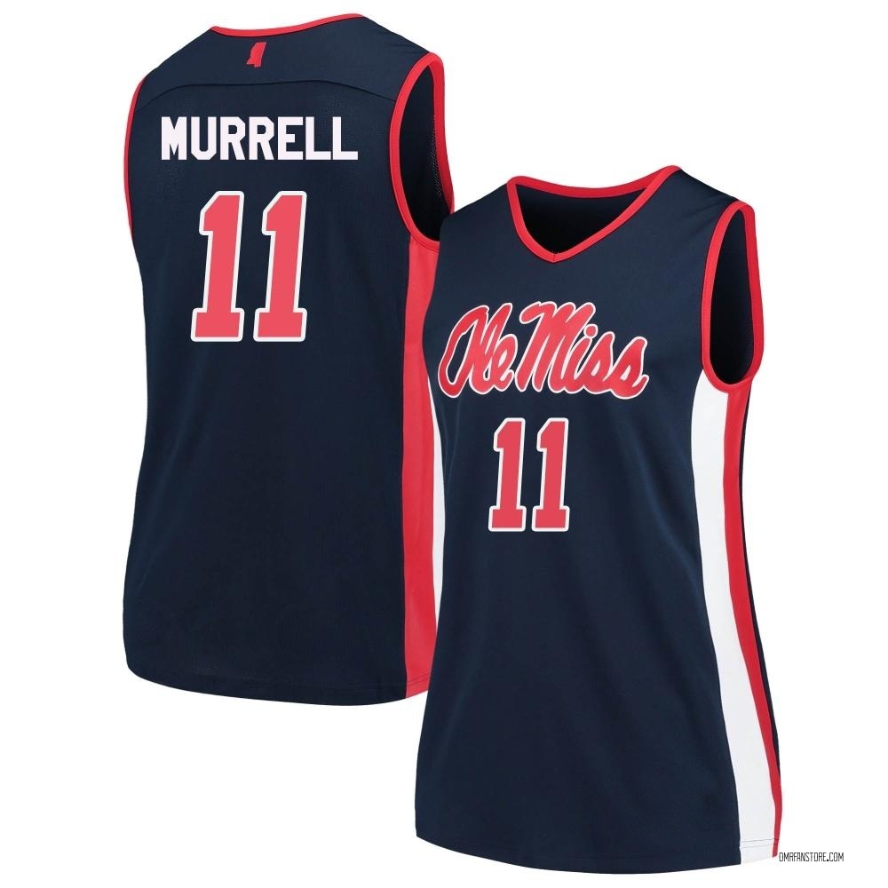 Women's Matthew Murrell Ole Miss Rebels Replica Basketball Jersey - Navy